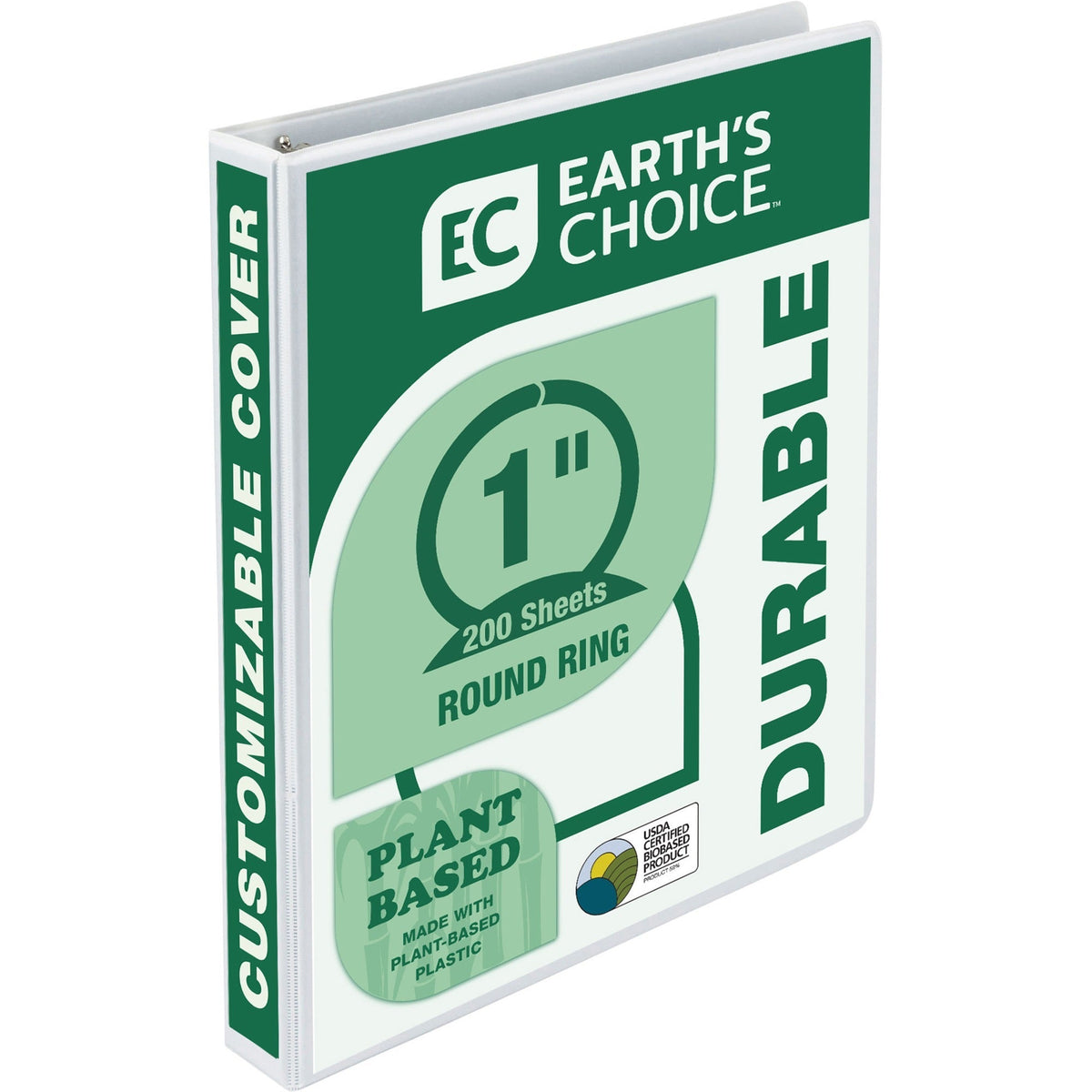 Samsill Earth's Choice Plant-based Durable View Binder - 2000