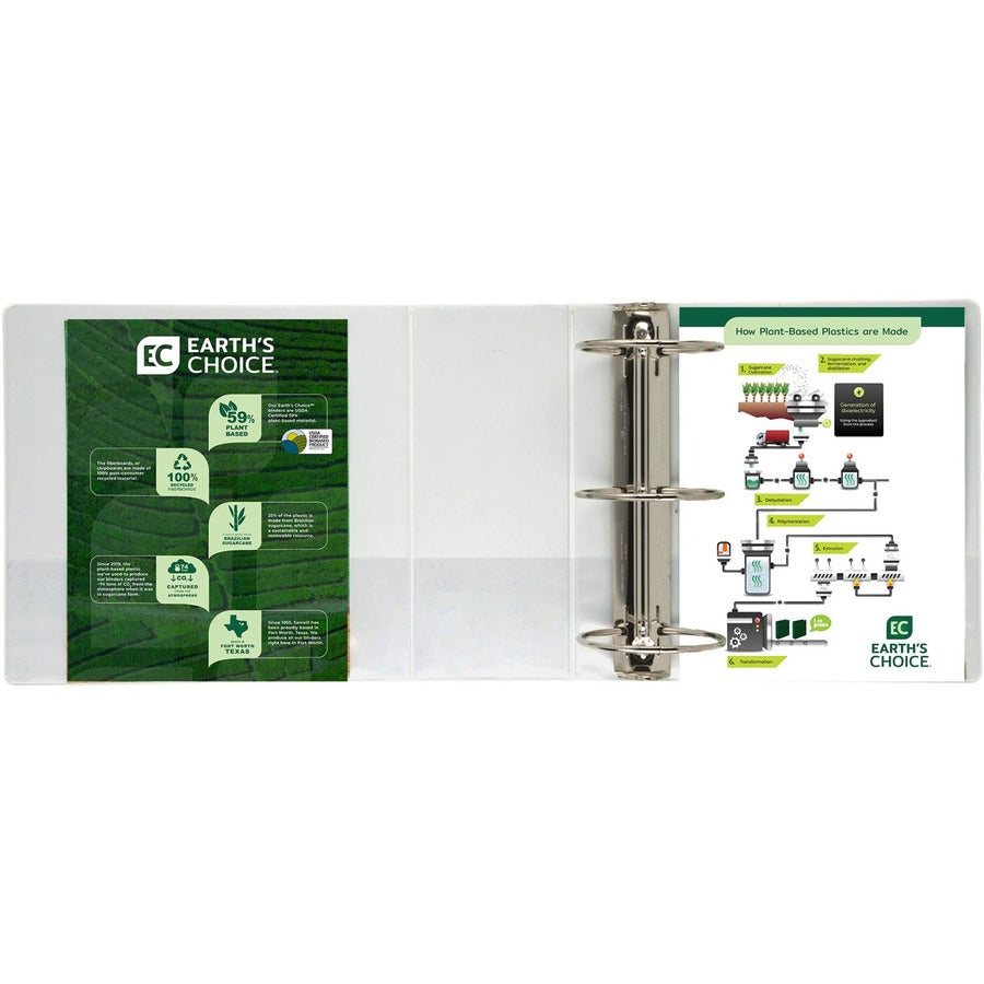 Samsill Earth's Choice Plant-based Durable View Binder - Alternate-Image6