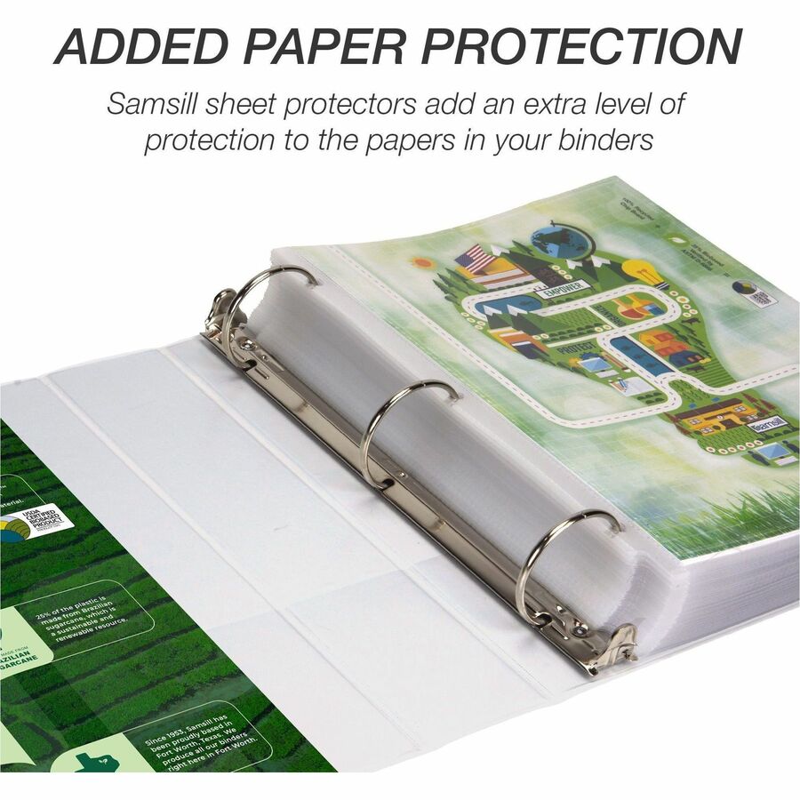 Samsill Earth's Choice Plant-based Durable View Binder - Alternate-Image4