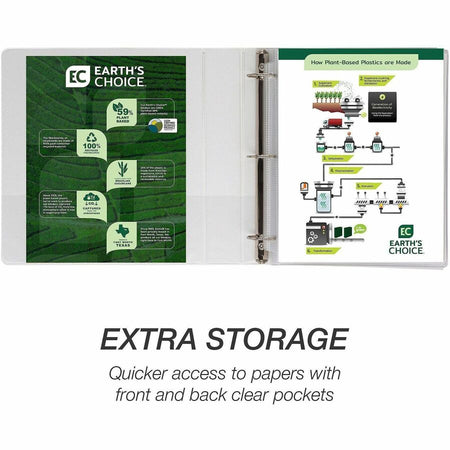 Samsill Earth's Choice Plant-based Durable View Binder - Alternate-Image12