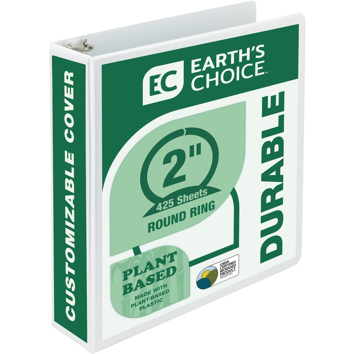 Samsill Earth's Choice Plant-based Durable View Binder - 2000