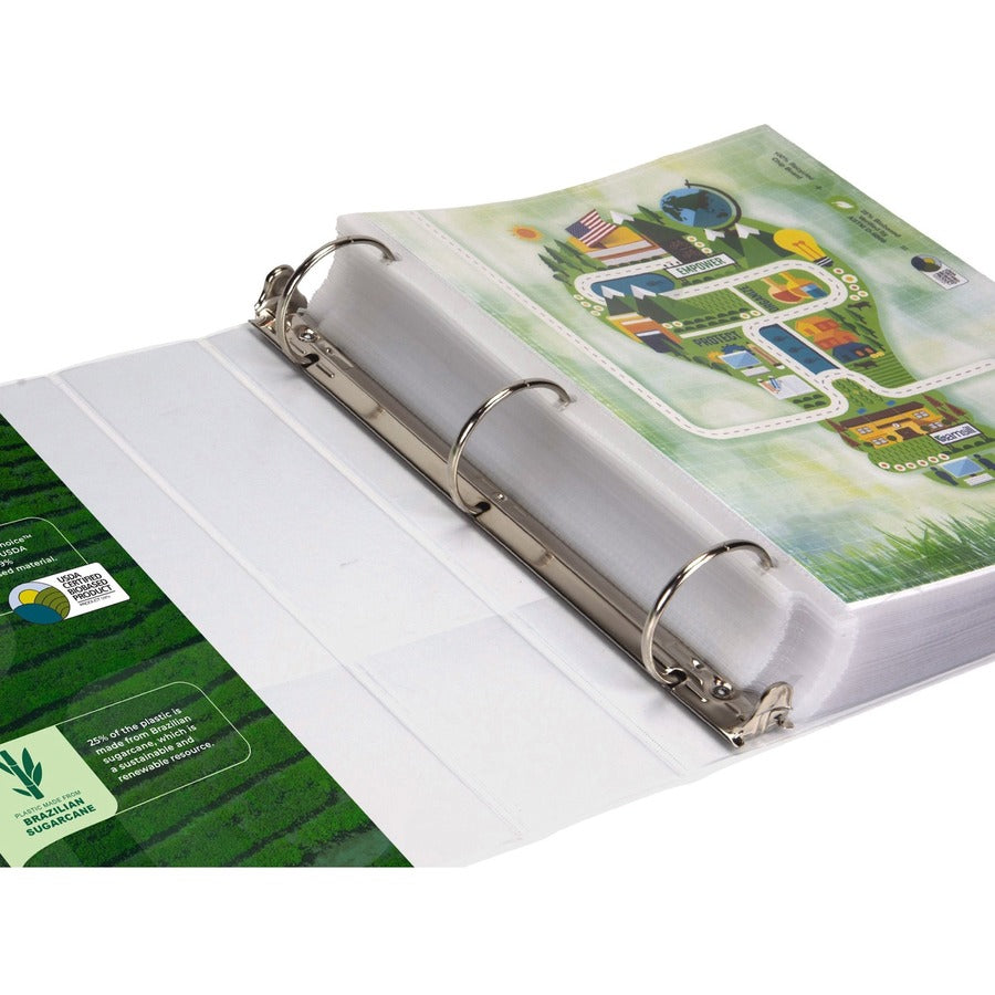 Samsill Earth's Choice Plant-based Durable View Binder - Alternate-Image4