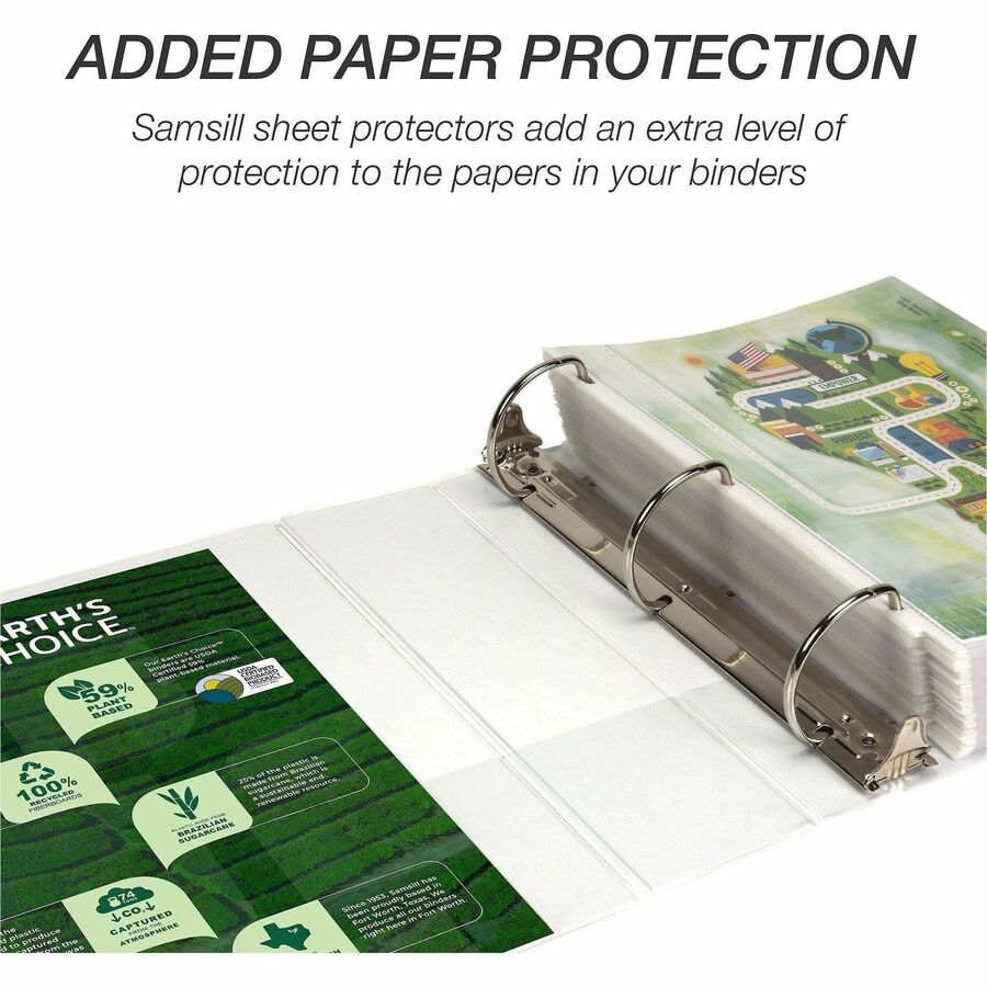 Samsill Earth's Choice Plant-based Durable View Binder - Alternate-Image9