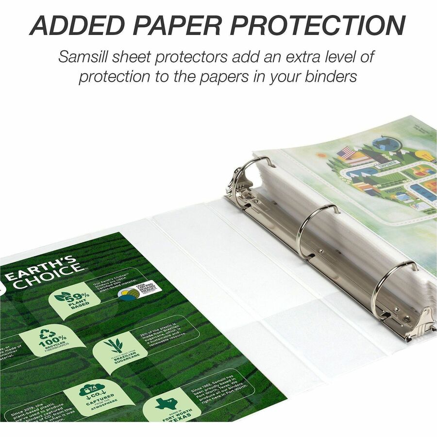 Samsill Earth's Choice Plant-based Durable View Binder - Alternate-Image9