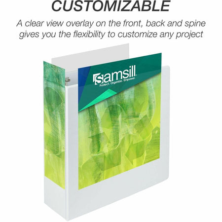 Samsill Earth's Choice Plant-based Durable View Binder - Alternate-Image3