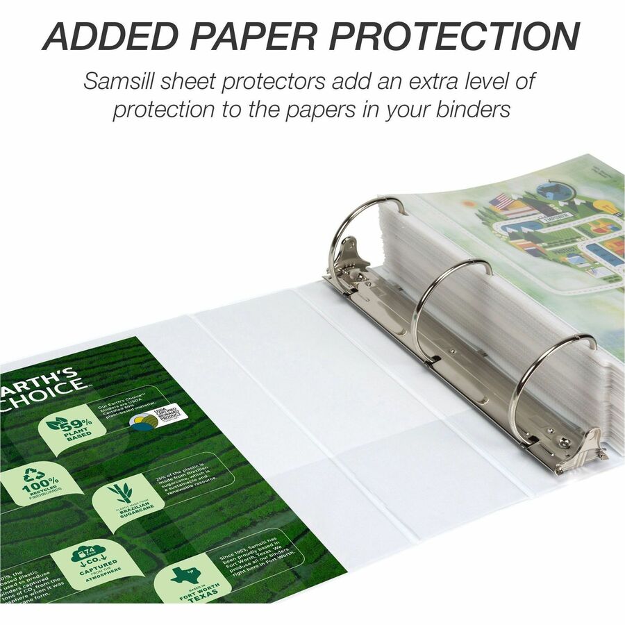 Samsill Earth's Choice Plant-based Durable View Binder - Alternate-Image4