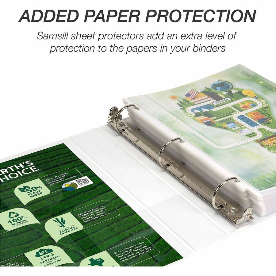 Samsill Earth's Choice Plant-based Durable View Binder - Alternate-Image8