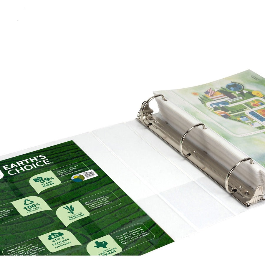Samsill Earth's Choice Plant-based Durable View Binder - Alternate-Image3
