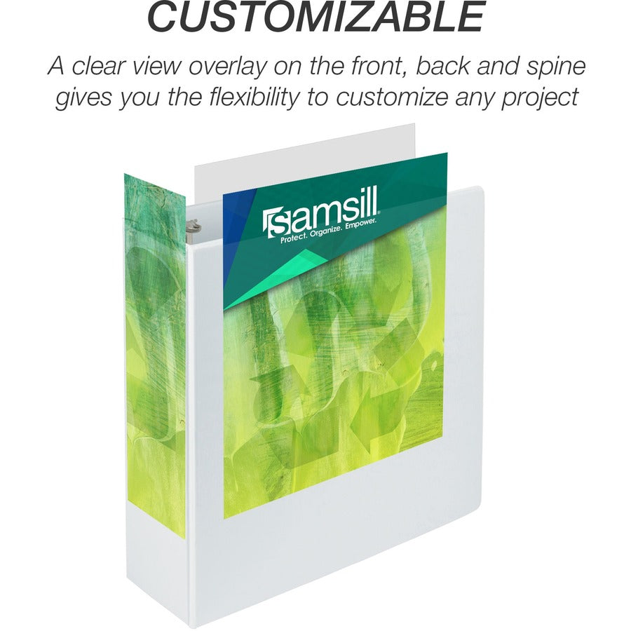 Samsill Earth's Choice Plant-based Durable View Binder - Alternate-Image7