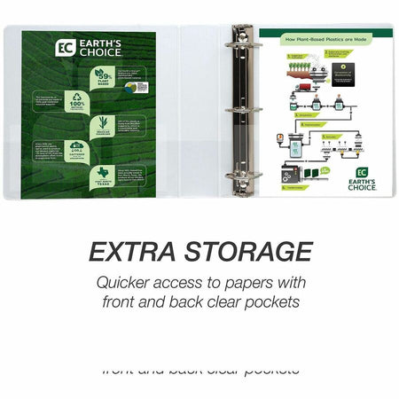 Samsill Earth's Choice Plant-based Durable View Binder - Alternate-Image8