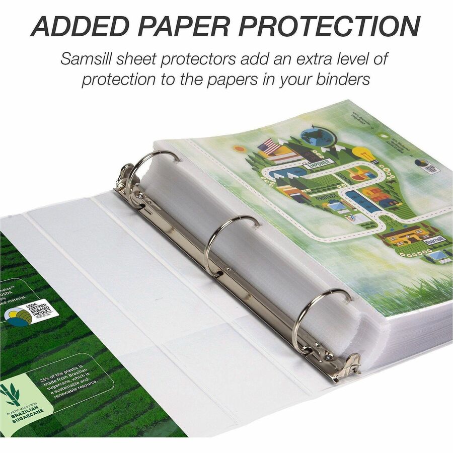 Samsill Earth's Choice Plant-based Durable View Binder - Alternate-Image12