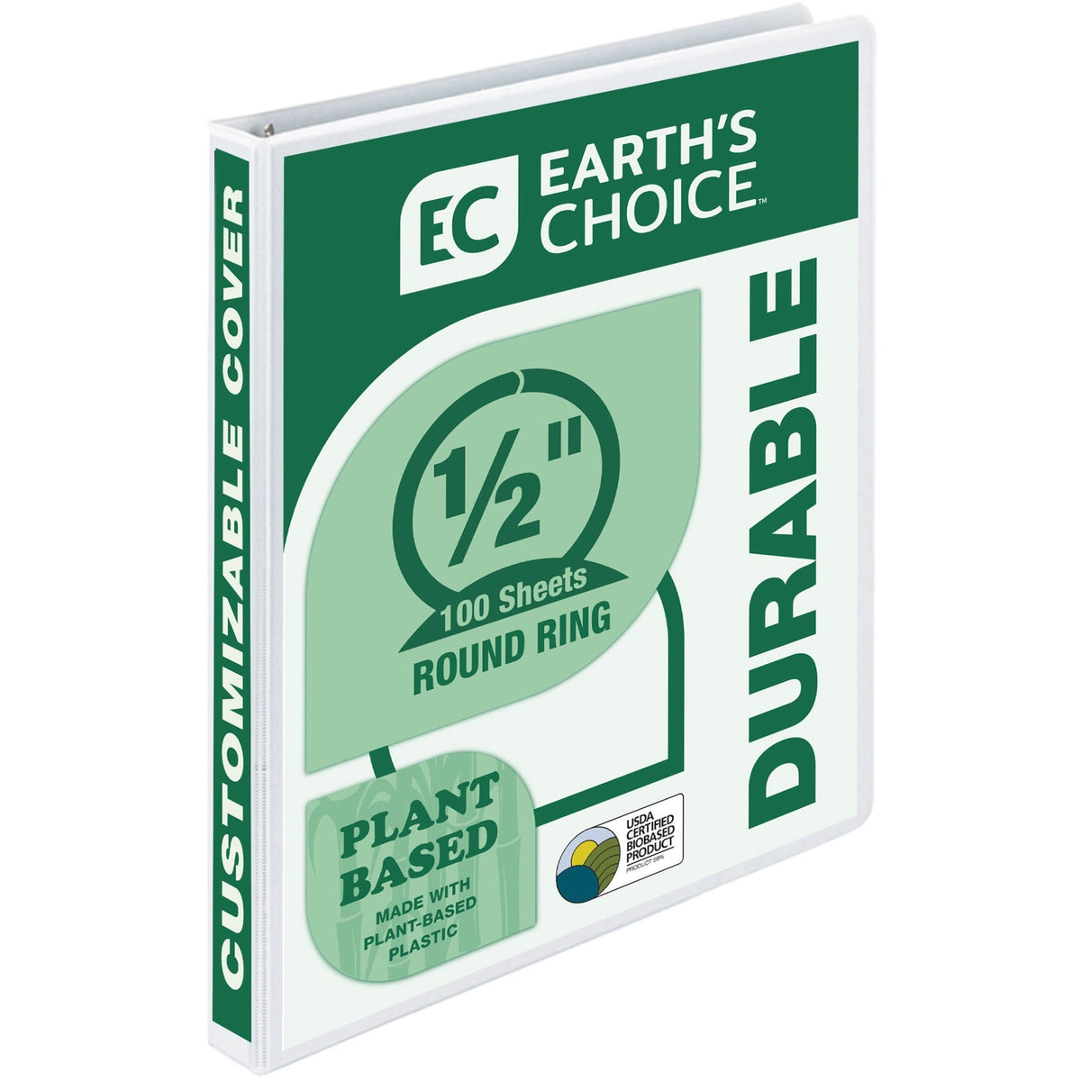 Samsill Earth's Choice Plant-based Durable View Binder - 2000