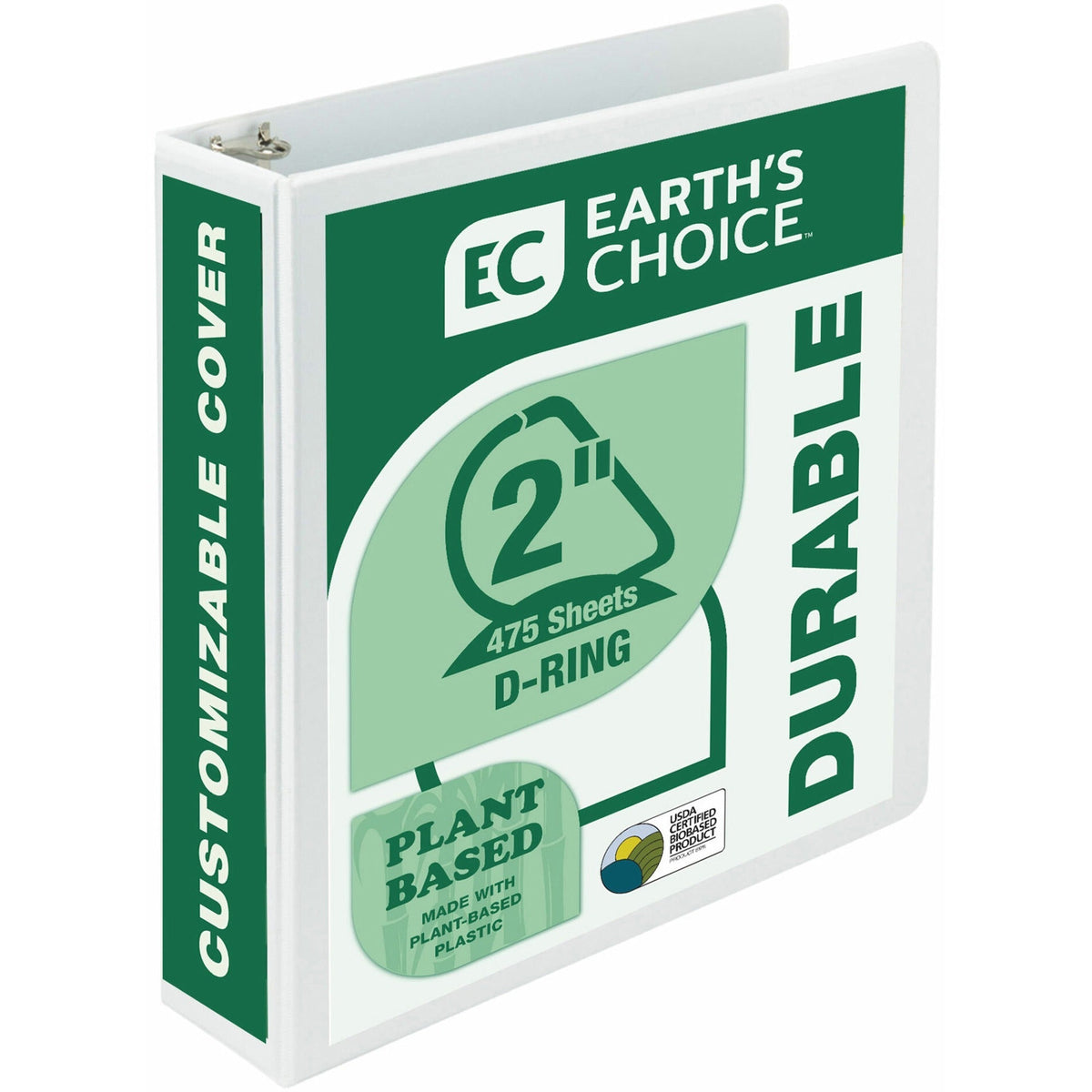 Samsill Earth's Choice Plant-based Durable View Binder - 2000