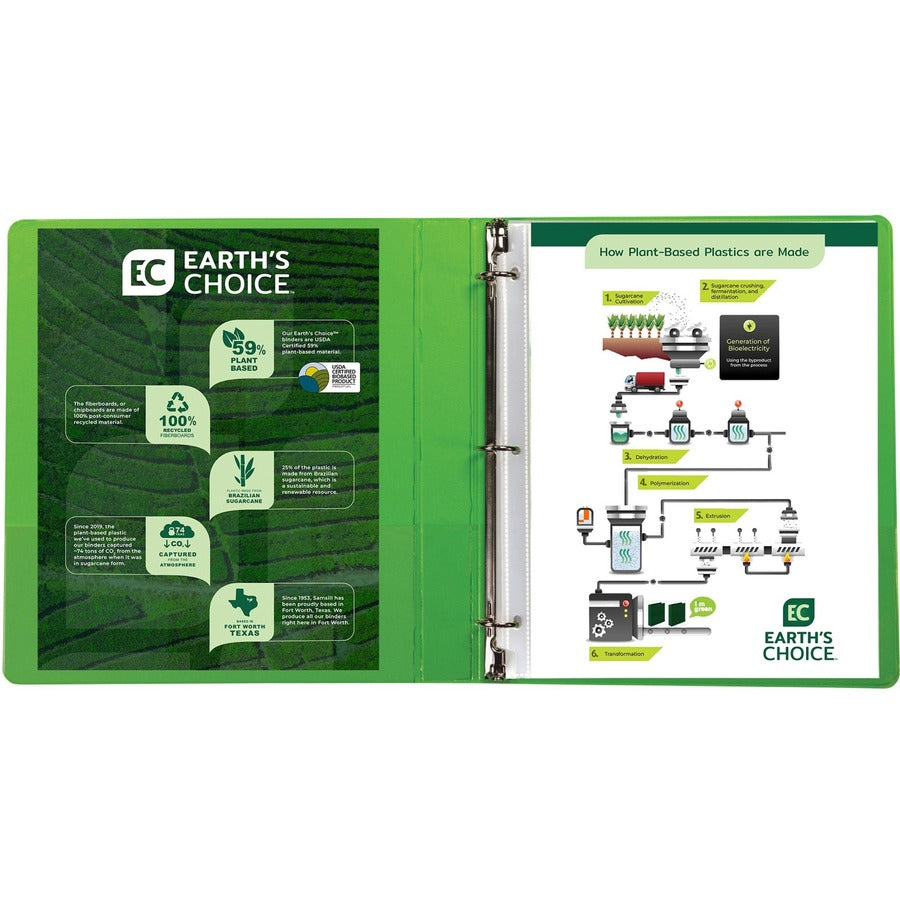 Samsill Earth's Choice Plant-based View Binders - Alternate-Image1
