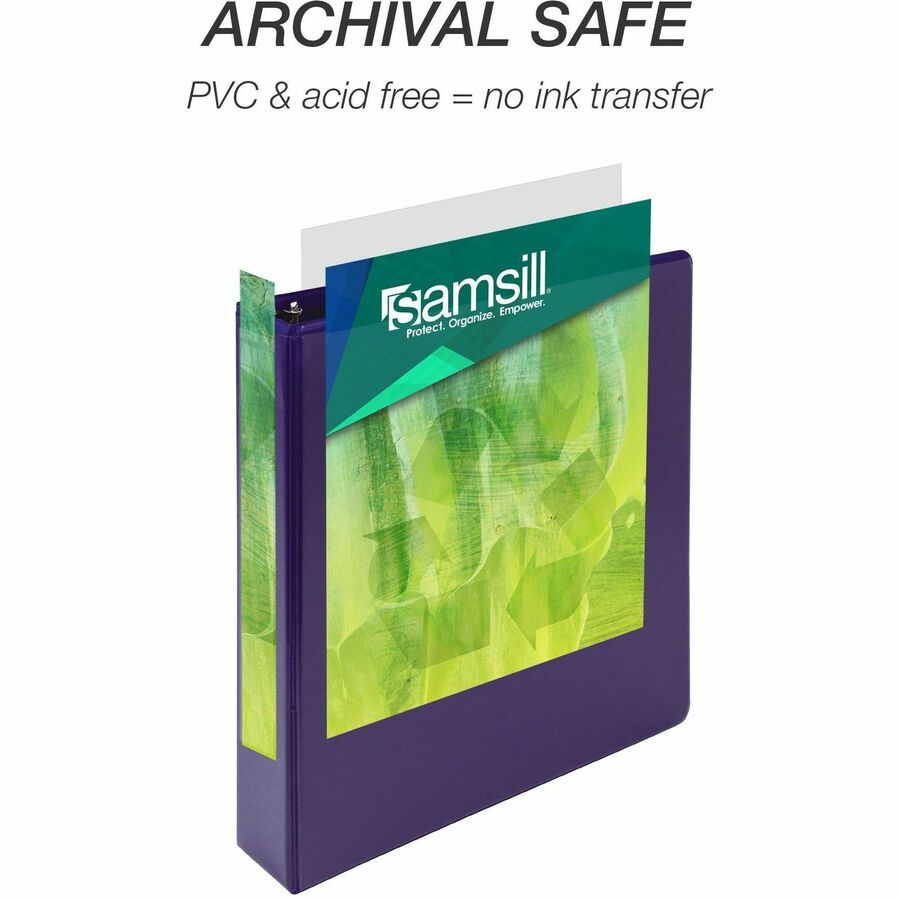 Samsill Earth's Choice Plant-based View Binders - Right