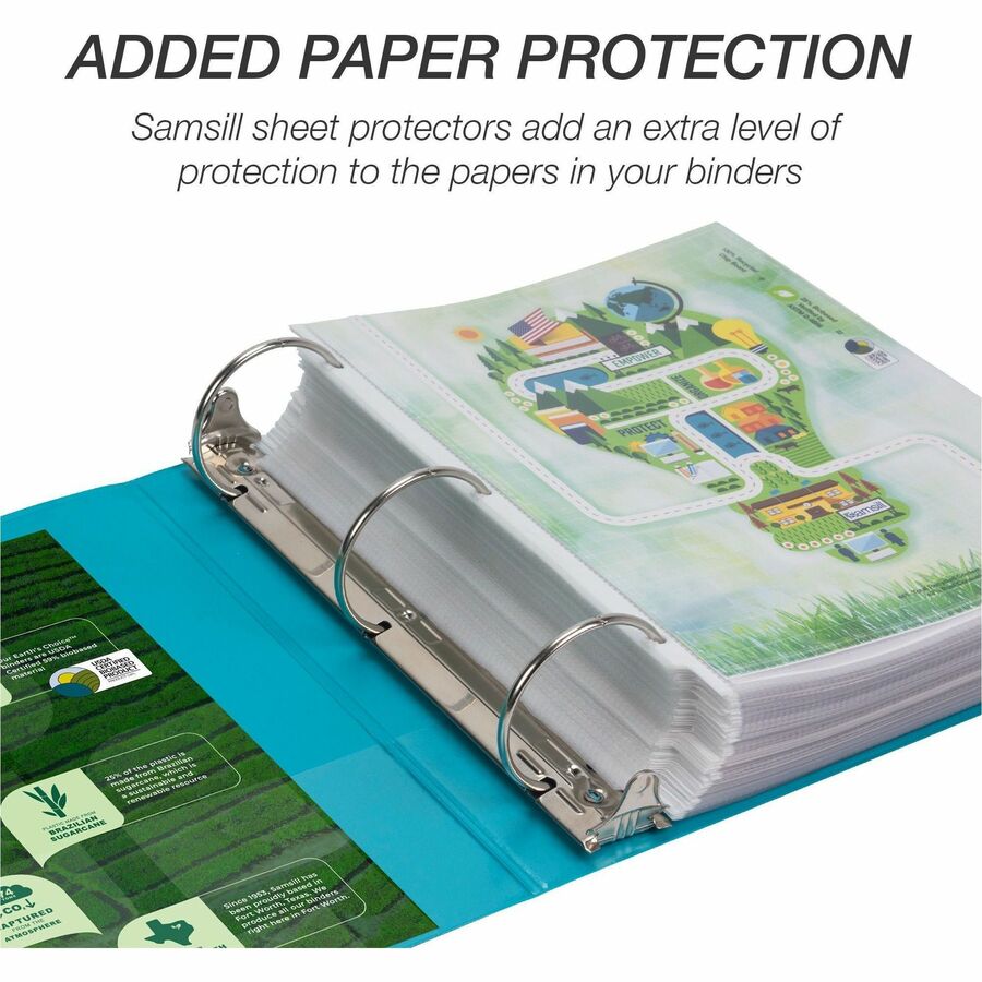 Samsill Earth's Choice Plant-based View Binders - Bottom