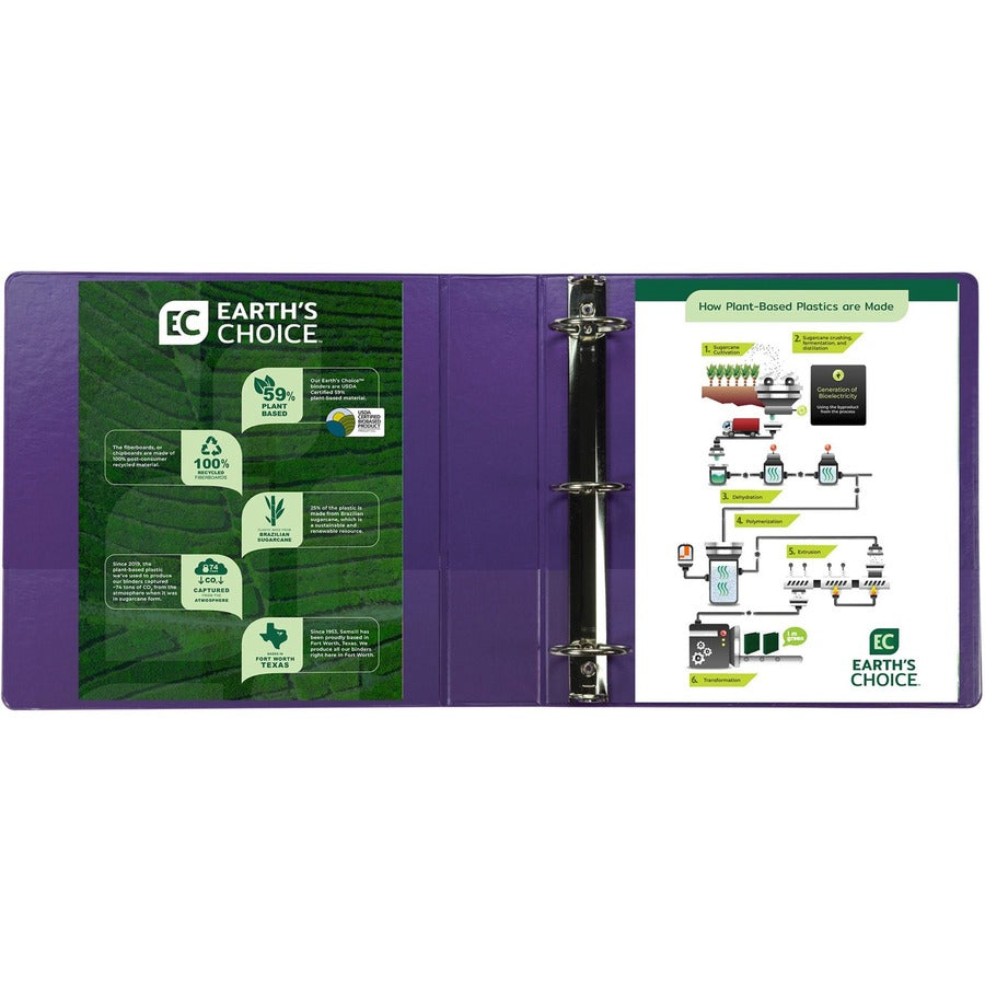 Samsill Earth's Choice Plant-based View Binders - Alternate-Image2