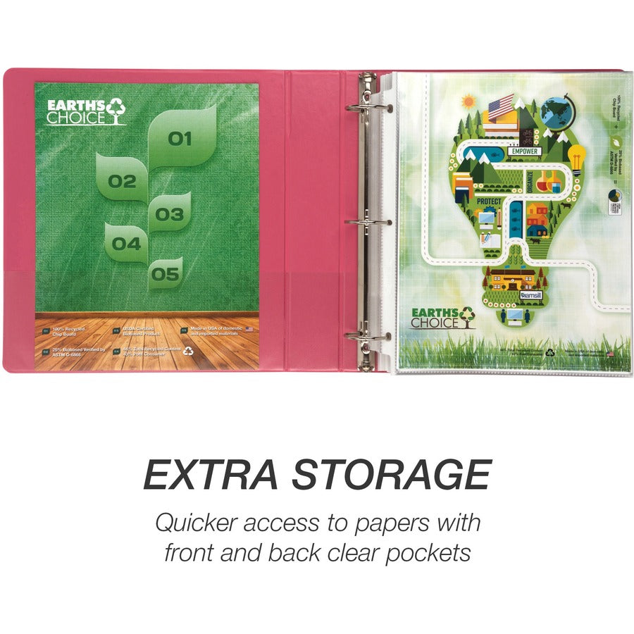 Samsill Earth's Choice Plant-based View Binders - Alternate-Image3