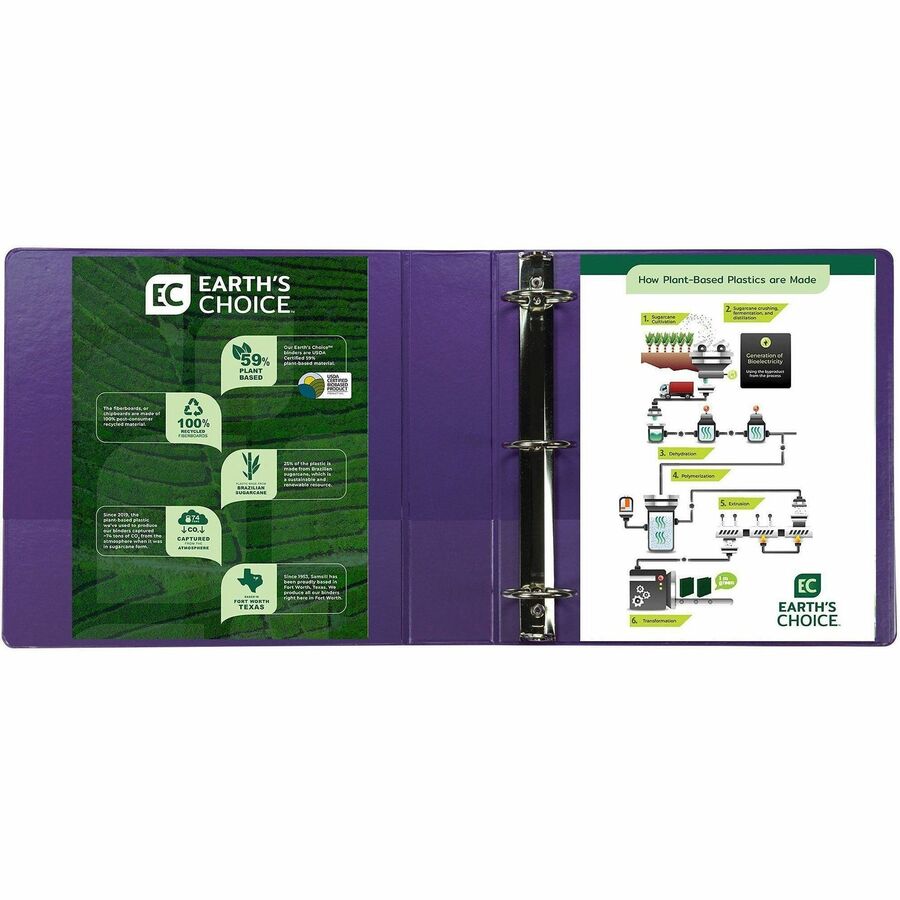 Samsill Earth's Choice Plant-based View Binders - Alternate-Image9