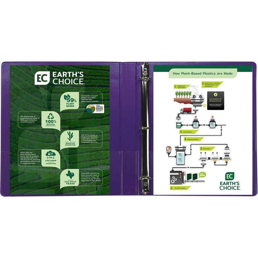 Samsill Earth's Choice Plant-based View Binders - Alternate-Image3