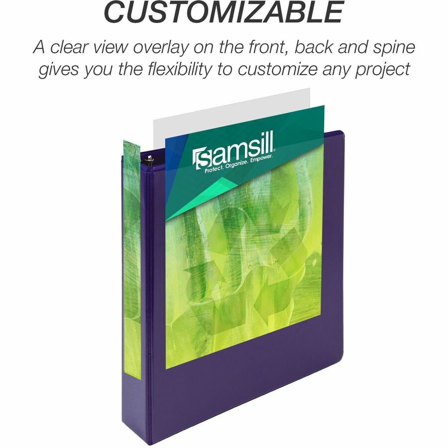 Samsill Earth's Choice Plant-based View Binders - Bottom