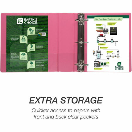Samsill Earth's Choice Plant-based View Binders - Top