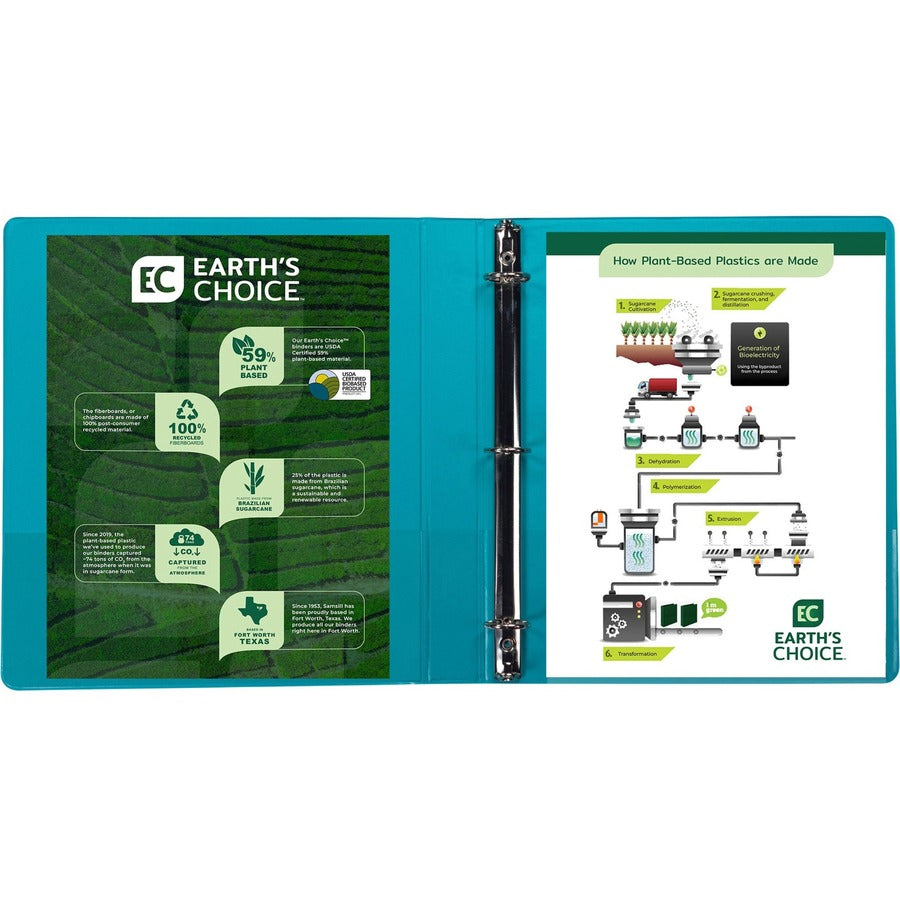 Samsill Earth's Choice Plant-based View Binders - Alternate-Image1