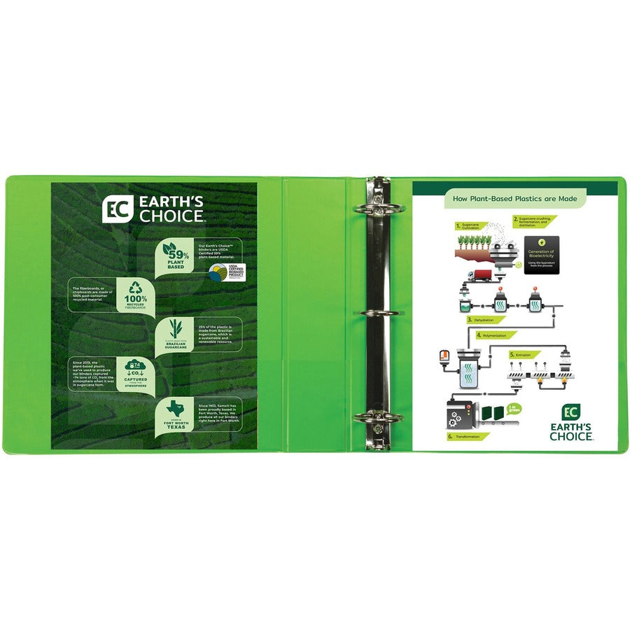 Samsill Earth's Choice Plant-based View Binders - Alternate-Image1