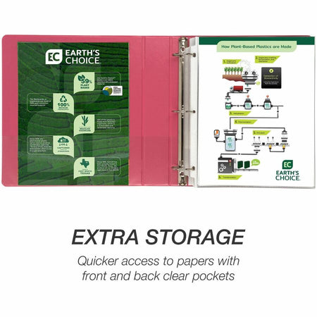Samsill Earth's Choice Plant-based View Binders - Alternate-Image1