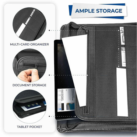 Samsill Regal Letter Pad Folio with Fastener - Alternate-Image6