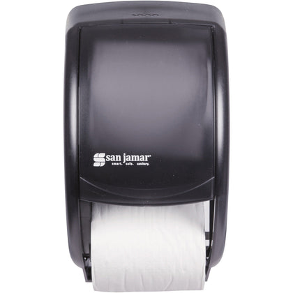 San Jamar Duett Bath Tissue Dispenser - Roll for 2 Rolls - Bathroom Dispensers
