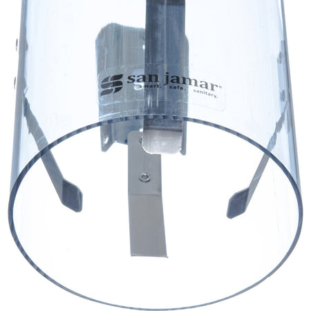 San Jamar Pull-type Water Cup Dispenser - 16’’ Tube - 3.39’’ Rim Diameter - Pull Dispensing - Paper Cups Supported