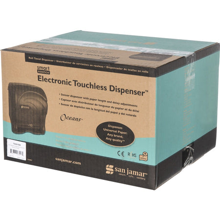 San Jamar Roll Towel Hands-free Dispenser - Left