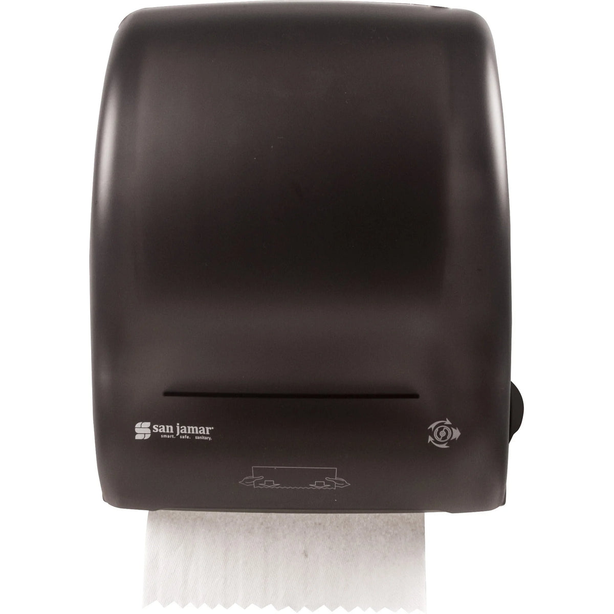 San Jamar Simplicity Essence Roll Towel Dispenser - Touchless Easy-to-Load - Black Pearl - Paper Dispensers