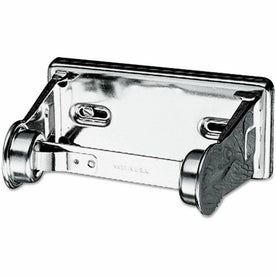 San Jamar Single-roll Toilet Tissue Dispenser - Chrome Steel Roll - Bathroom Dispensers