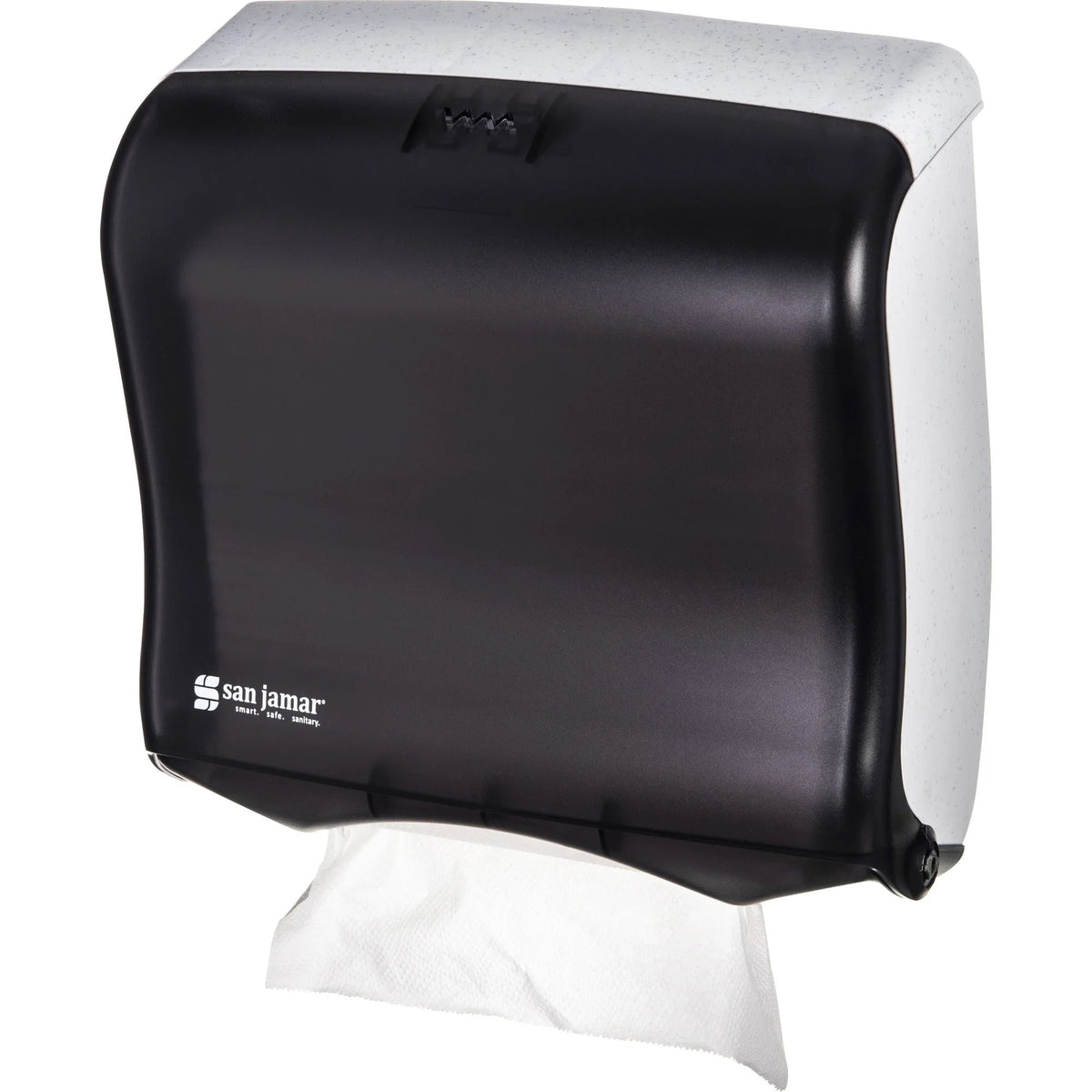 San Jamar Towel Dispenser - Touchless C Fold & Multifold - Compact Durable - Paper Dispensers