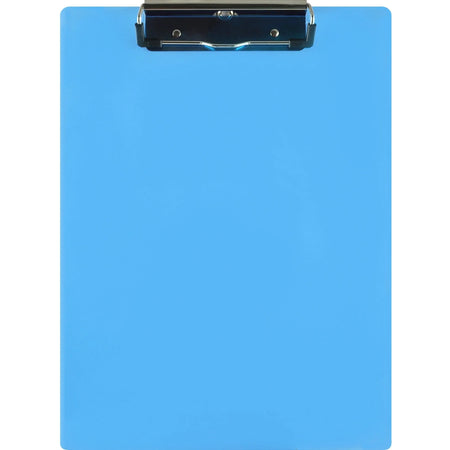 Saunders Acrylic Clipboard - Blue 0.50’’ Clip - 9’’ x 12’’ Sheet Size - Clipboards