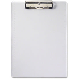 Saunders Acrylic Clipboard: Clear 0.50’’ Clip 8 1/2’’ x 12’’ Size - Clipboards