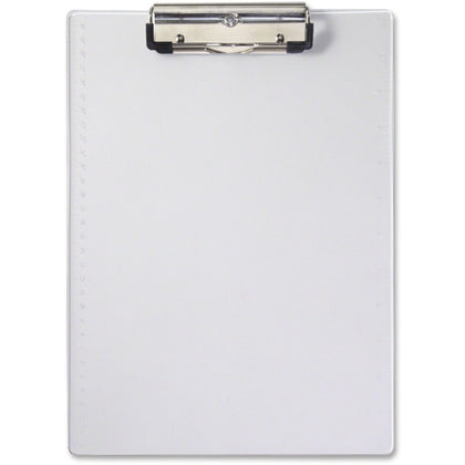 Saunders Acrylic Clipboard: Clear 0.50’’ Clip 8 1/2’’ x 12’’ Size - Clipboards
