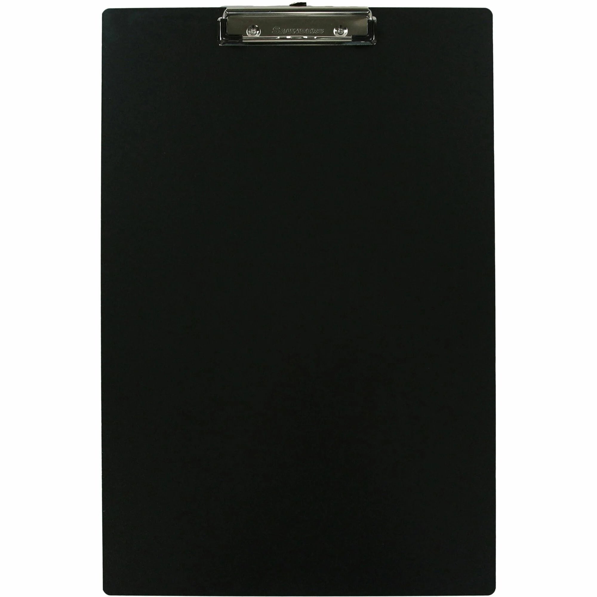 Saunders Aluminum Tabloid Clipboard - Paper Storage - 11’’ x 17’’ - Black - Clipboards