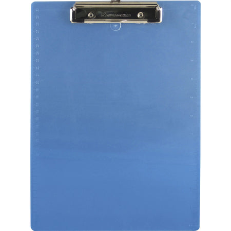 Saunders Recycled Plastic Clipboard - Ice Blue - 8.5’’ x 11’’ - Spring Clip - 0.50’’ Capacity - Clipboards