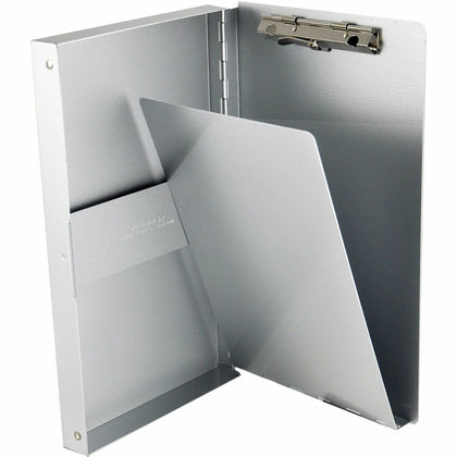 Saunders Snapak Aluminum Form Holder - 0.50’’ Clip - 30 Sheet Storage - Clipboards