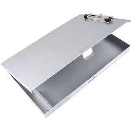 Saunders Tuff Writer Aluminum Clipboard - 1’’ Clip - Side Opening - 12’’ Sheet Size - Clipboards