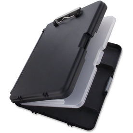 Saunders WorkMate II Poly Storage Clipboard - 11’’ Black Polypropylene - Clipboards