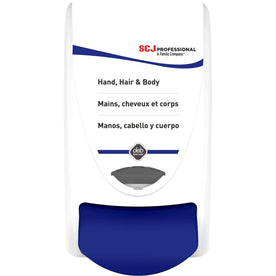 SC Johnson Cleanse Hand Hair & Body Dispenser - Manual - 1.06qt - Hygienic Wear Resistant - Skin Care Dispensers Refills