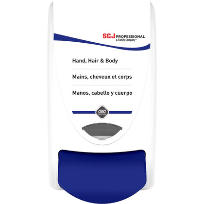 SC Johnson Cleanse Hand Hair & Body Dispenser - Manual - 1.06qt - Hygienic Wear Resistant - Skin Care Dispensers Refills