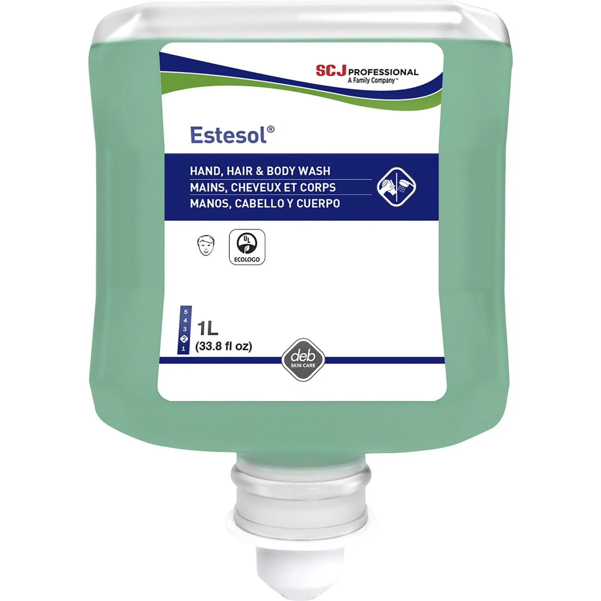 SC Johnson Estesol Hand Hair & Body Cleaner - Rainforest Scent - Dirt Grime Soil Grease Remover - Moisturizing