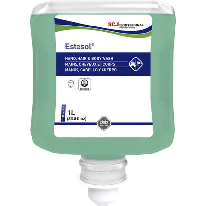 SC Johnson Estesol Hand Hair & Body Cleaner - Rainforest Scent - Dirt Grime Soil Grease Remover - Moisturizing