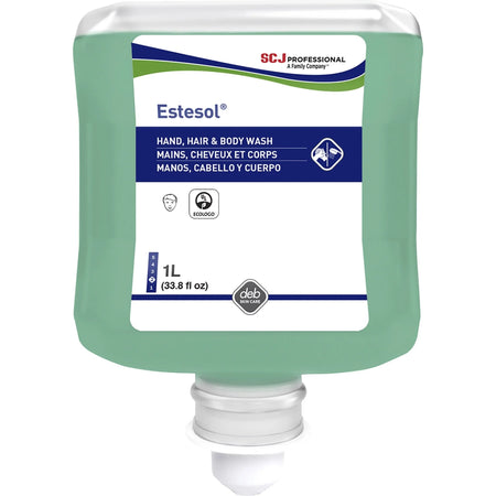 SC Johnson Estesol Hand Hair & Body Cleaner - Rainforest Scent - Dirt Grime Soil Grease Remover - Moisturizing