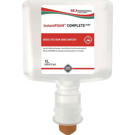SC Johnson Hand Sanitizer Foam Refill - 1.06 Quart - Kills Germs - Dye-Free - Sanitizers